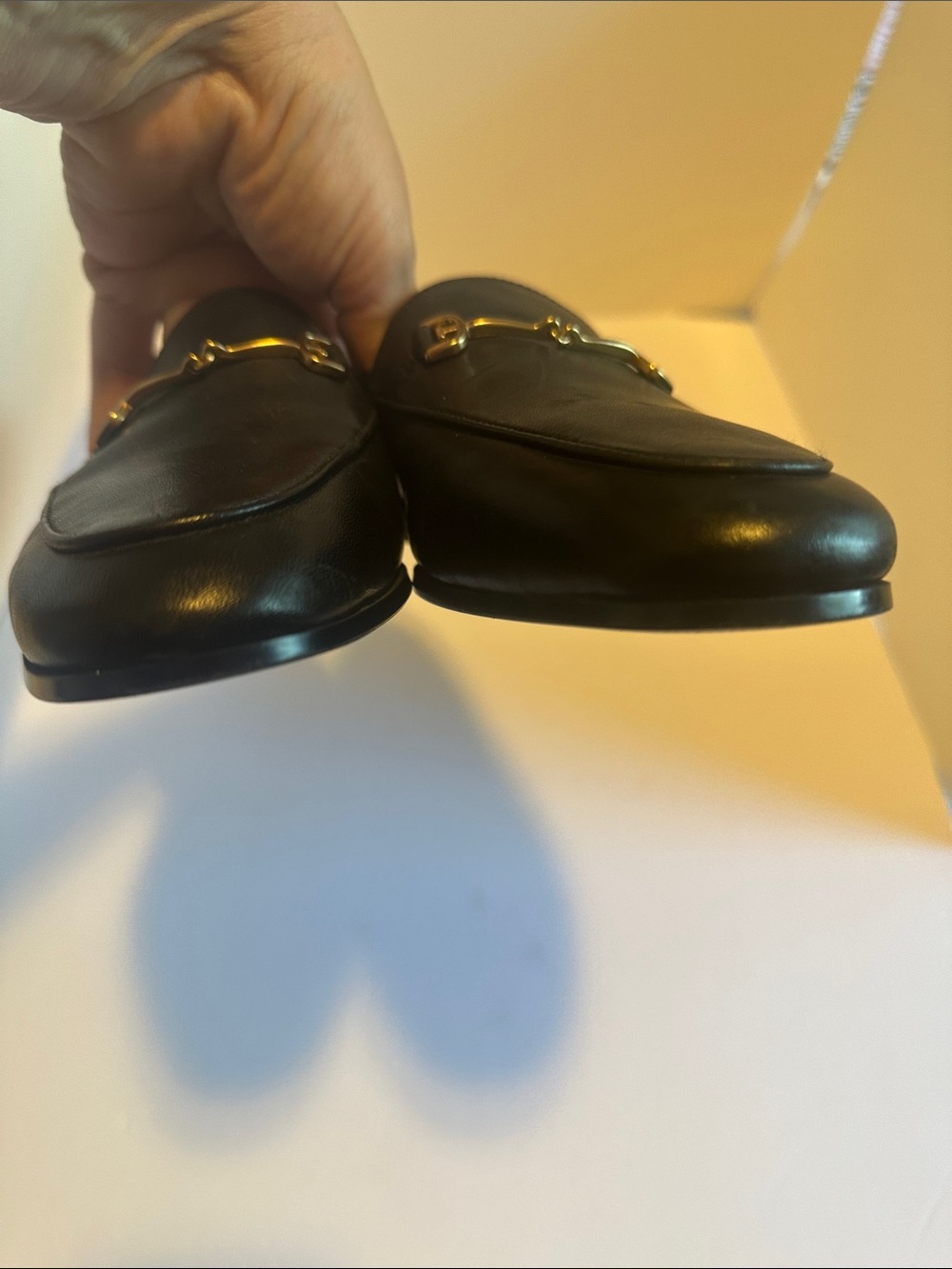 Sam Edelman Loraine Bit Loafer Black Leather Slip-On Women’s Size 7.5 - Picture 4 of 12